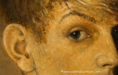 autoportrait de Jl Trévisse ( détail)