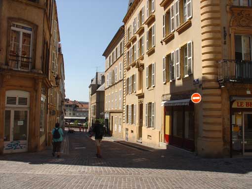 rue de la Paix à Metz